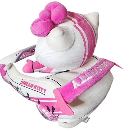 Kidrobot Sanrio Hello Kitty Tokyo Speed Racecar 15 Inch Plush - Picture 3 of 10